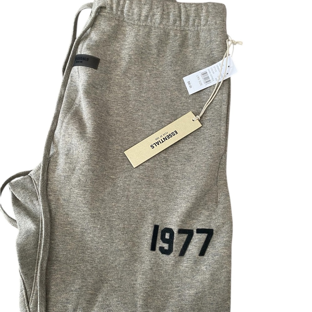 Essentials Dark Oatmeal Pants